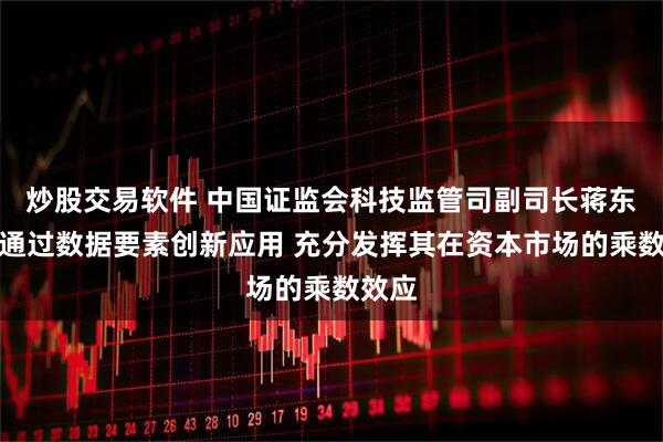 炒股交易软件 中国证监会科技监管司副司长蒋东兴：通过数据要素创新应用 充分发挥其在资本市场的乘数效应